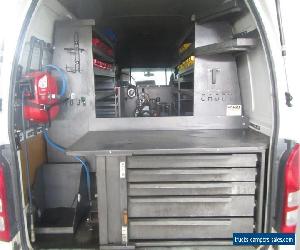 TOYOTA HIACE SLWB 2011 DIESEL ONE OWNER READY FOR THE TRADIE..REAR SHELVING!!!