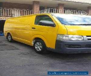 2006 TOYOTA HIACE LWB VAN