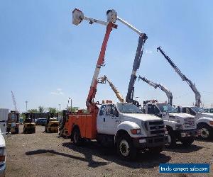 2005 FORD F750 BUCKET BOOM TRUCK