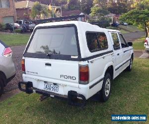 Ford Courier twin cab ute