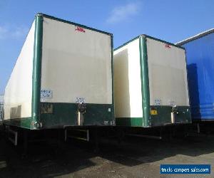 SDC TRI AXLE BOX TRAILER WITH SLIDE OUT TAIL LIFT