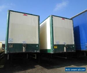 SDC TRI AXLE BOX TRAILER WITH SLIDE OUT TAIL LIFT