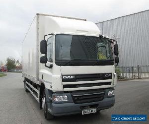 2013/63 DAF TRUCKS CF65 250 30FT 18 TONNE BOX / SLEEPER CAB