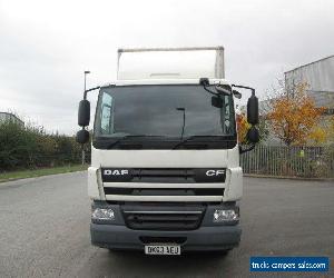 2013/63 DAF TRUCKS CF65 250 30FT 18 TONNE BOX / SLEEPER CAB