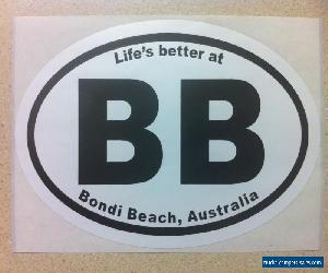 Life's better at MANLY BEACH, Australia - Sticker / BONDI BEACH surfboard