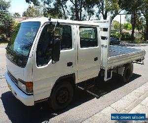 2004 ISUZU NPR 250 TURBO DIESEL DUAL CAB TABLE TOP TRUCK