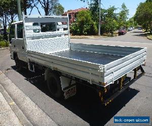 2004 ISUZU NPR 250 TURBO DIESEL DUAL CAB TABLE TOP TRUCK