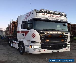 2014 scania R580 V8 tag axle 